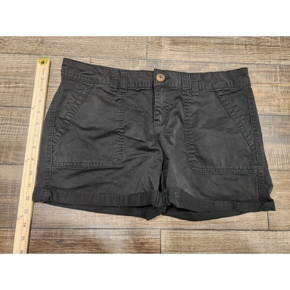 MAURICES WOMEN'S SIZE 9/10 SHORTS BLACK Cotton/spandex - Picture 1 of 5